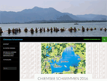 Tablet Screenshot of chiemsee-schwimmen.de